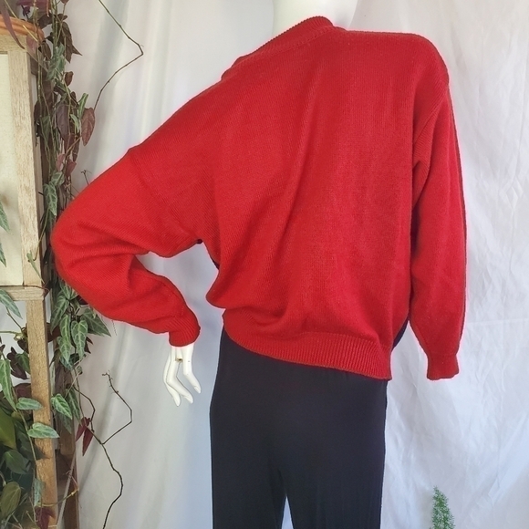 Vintage koret 30% wool crewneck knit. Womens large EUC - Picture 3 of 5